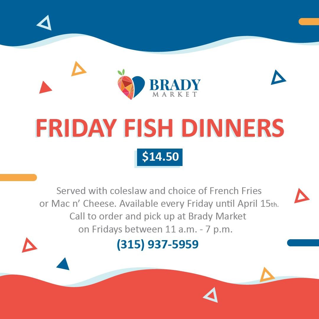 It's Friday, which can only mean one thing... IT'S TIME FOR A FRIDAY FISH DINNER!!!
