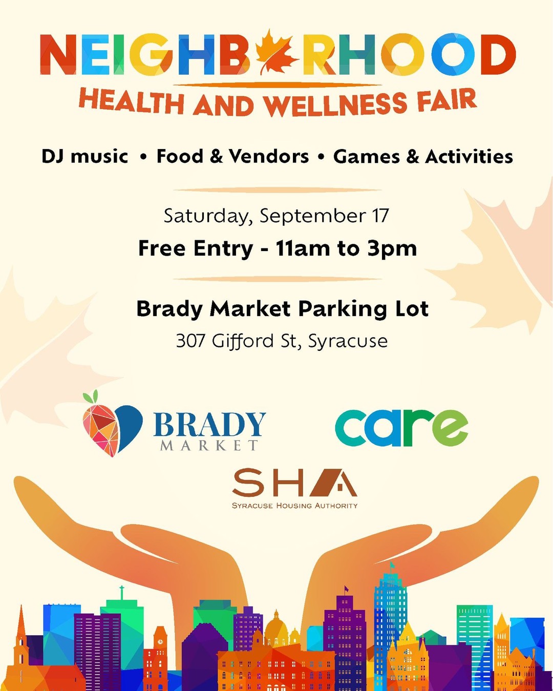 Join us for the Neighborhood Health and Wellness Fair, right here at Brady Market on Saturday, September 17! We'll see you there!
#morethanamarket